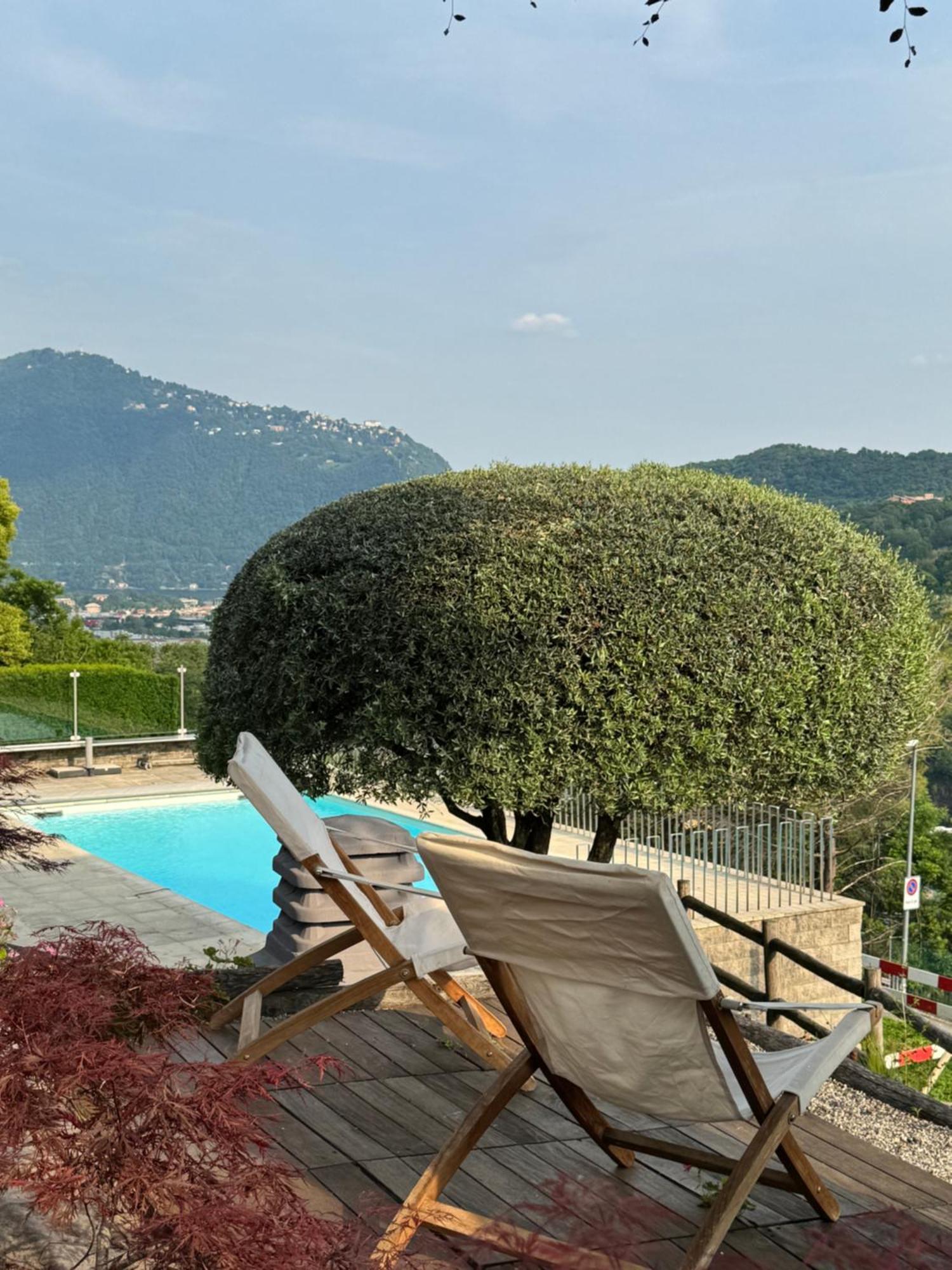 Veralto - Modern Suite With Como Lake View Вакалло Экстерьер фото